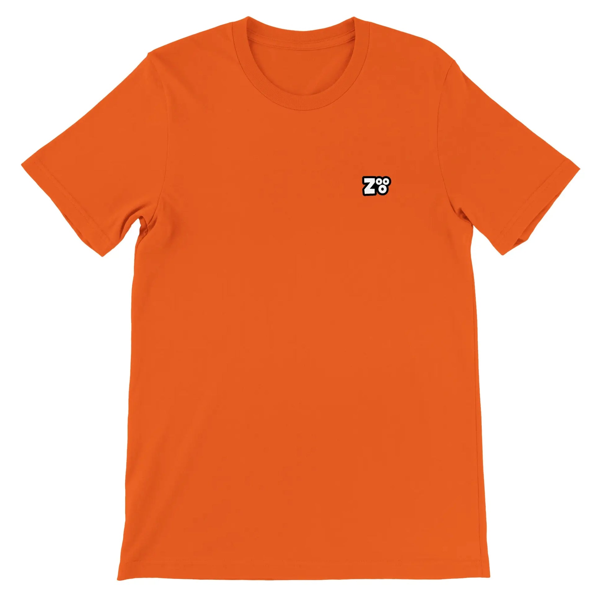 Voorkan oranje t-shirt van Zooo Nutrition.com